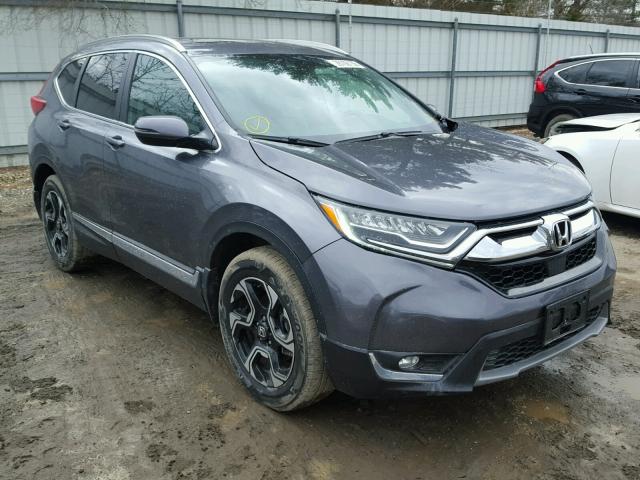 5J6RW2H95HL011939 - 2017 HONDA CR-V TOURI GRAY photo 1