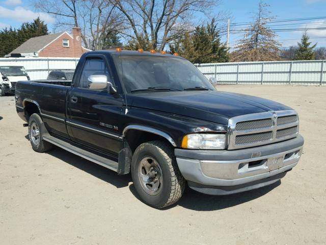 1B7HC16Z4SS198739 - 1995 DODGE RAM 1500 BLACK photo 1