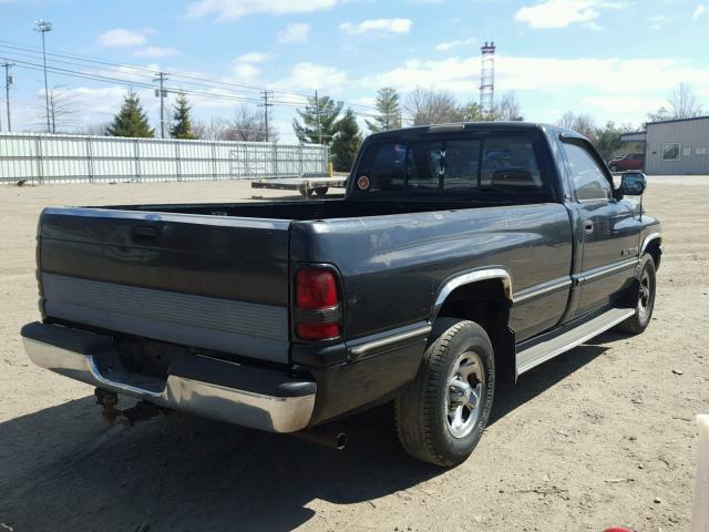 1B7HC16Z4SS198739 - 1995 DODGE RAM 1500 BLACK photo 4