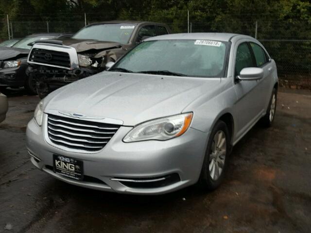 1C3CCBBB0CN170563 - 2012 CHRYSLER 200 TOURIN SILVER photo 2