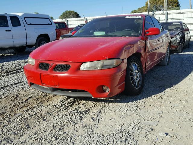 1G2WP52K0VF292078 - 1997 PONTIAC GRAND PRIX Qırmızı foto 2