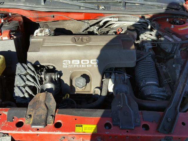 1G2WP52K0VF292078 - 1997 PONTIAC GRAND PRIX Qırmızı foto 7