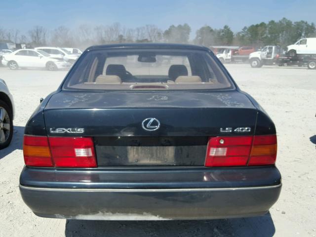 JT8UF22EXS0006748 - 1995 LEXUS LS 400 GREEN photo 9