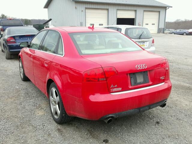 WAUDF68E25A454509 - 2005 AUDI A4 2.0T QU RED photo 3