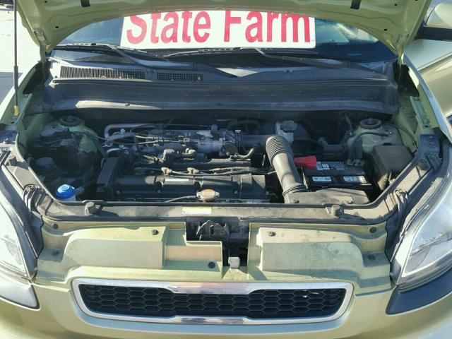 KNDJT2A22A7111066 - 2010 KIA SOUL + GREEN photo 7