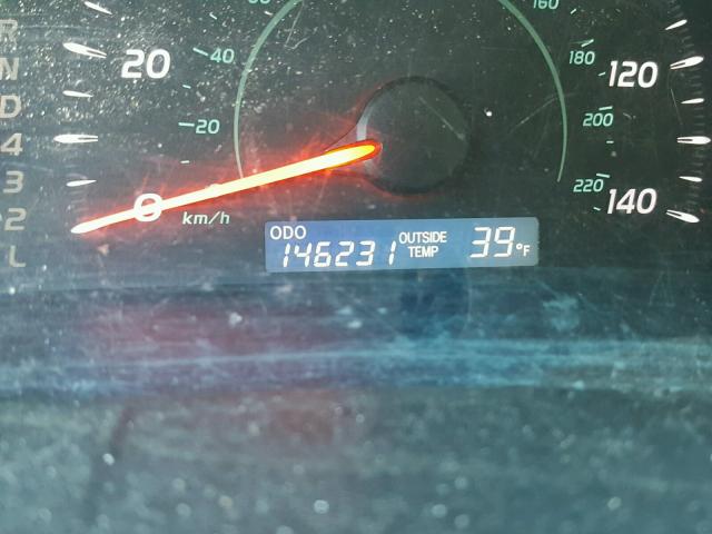 4T4BE46K49R087225 - 2009 TOYOTA CAMRY BASE BLACK photo 8