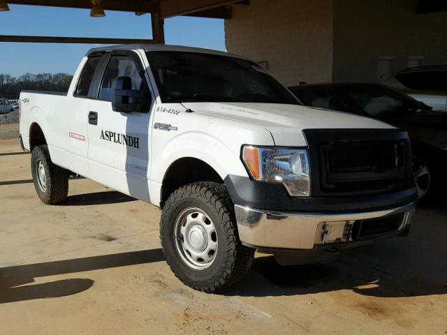 1FTFX1ET4EKD85220 - 2014 FORD F150 SUPER WHITE photo 1