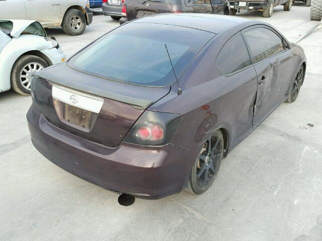 JTKDE167390282542 - 2009 TOYOTA SCION TC 紫色 照片 4