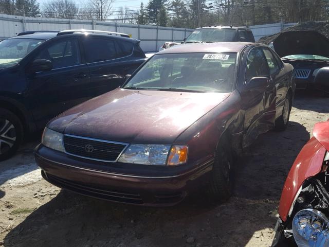 4T1BF18B4XU315949 - 1999 TOYOTA AVALON XL BURGUNDY photo 2