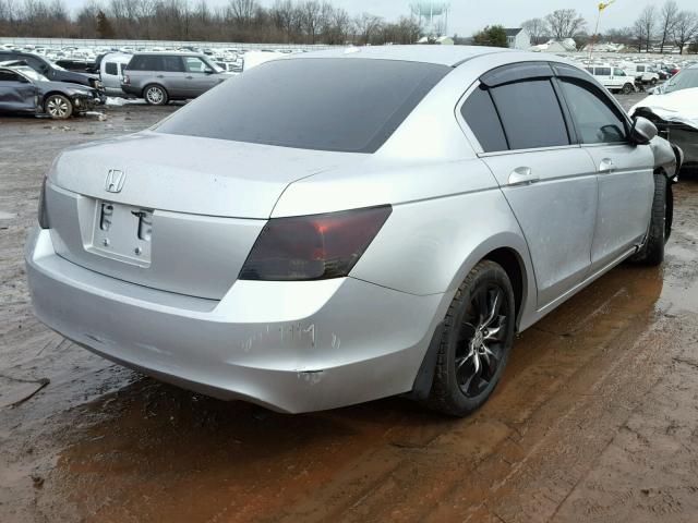 JHMCP26848C042262 - 2008 HONDA ACCORD EXL SILVER photo 4