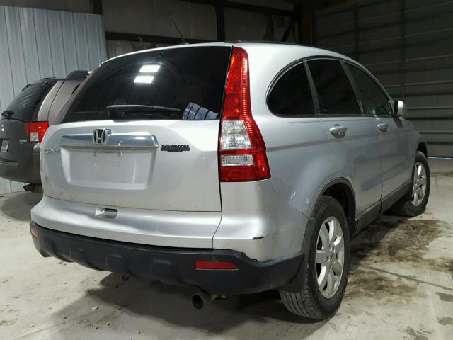 5J6RE38769L005186 - 2009 HONDA CR-V EXL SILVER photo 4