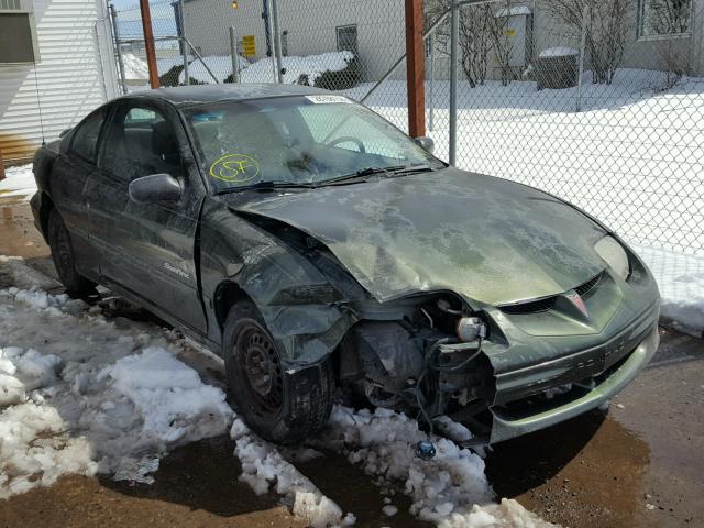 1G2JB124417315191 - 2001 PONTIAC SUNFIRE SE GREEN photo 1