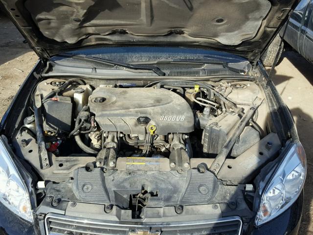 2G1WT57K991276371 - 2009 CHEVROLET IMPALA 1LT BLACK photo 7