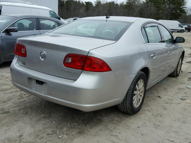 1G4HP57287U182631 - 2007 BUICK LUCERNE CX SILVER photo 4