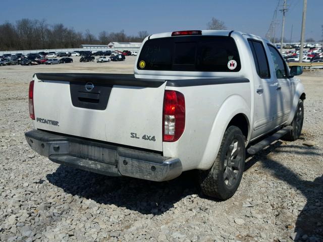 1N6AD0EV7FN709031 - 2015 NISSAN FRONTIER S WHITE photo 4