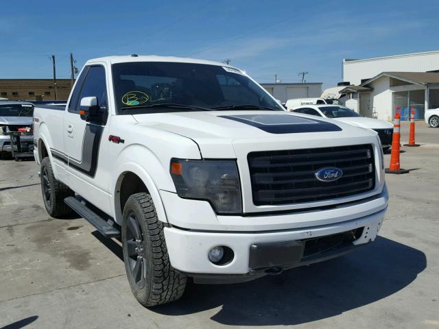 1FTMF1ET9EFA81982 - 2014 FORD F150 WHITE photo 1