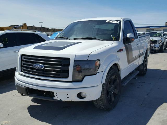 1FTMF1ET9EFA81982 - 2014 FORD F150 WHITE photo 2