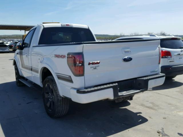 1FTMF1ET9EFA81982 - 2014 FORD F150 WHITE photo 3