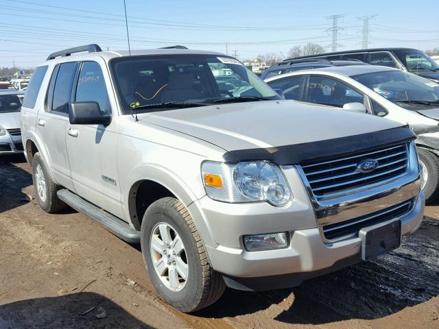 1FMEU63E48UA90807 - 2008 FORD EXPLORER X SILVER photo 1