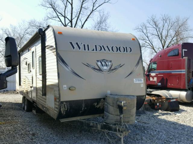 4X4TWDF21FA254504 - 2015 WABASH TRAILER WHITE photo 1