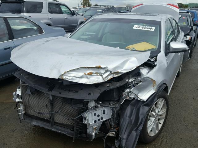 4T1BK1EB4DU067584 - 2013 TOYOTA AVALON BAS SILVER photo 2