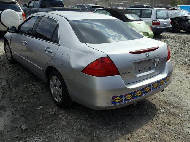 1HGCM56416A145822 - 2006 HONDA ACCORD LX SILVER photo 3