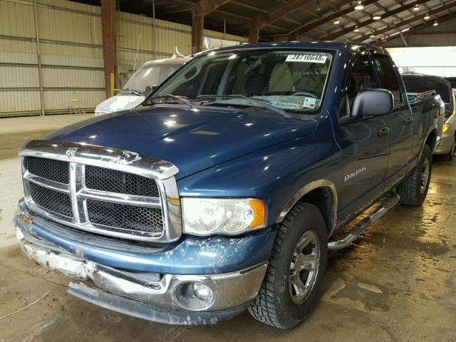 1D7HA18N73S186639 - 2003 DODGE RAM 1500 S BLUE photo 2