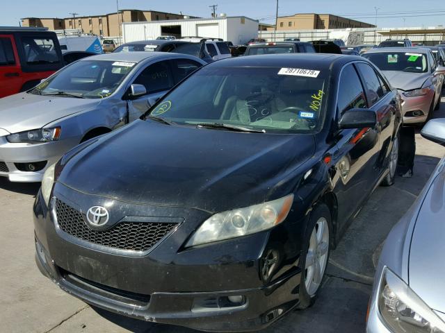 4T1BE46K09U356105 - 2009 TOYOTA CAMRY BASE BLACK photo 2