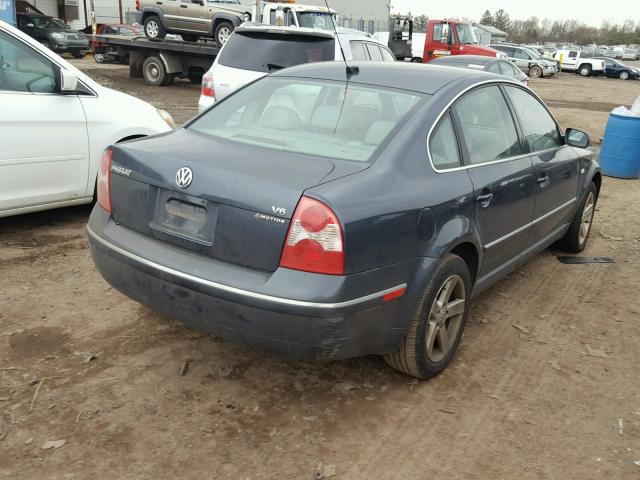 WVWTH63B94P050964 - 2004 VOLKSWAGEN PASSAT GLX GRAY photo 4