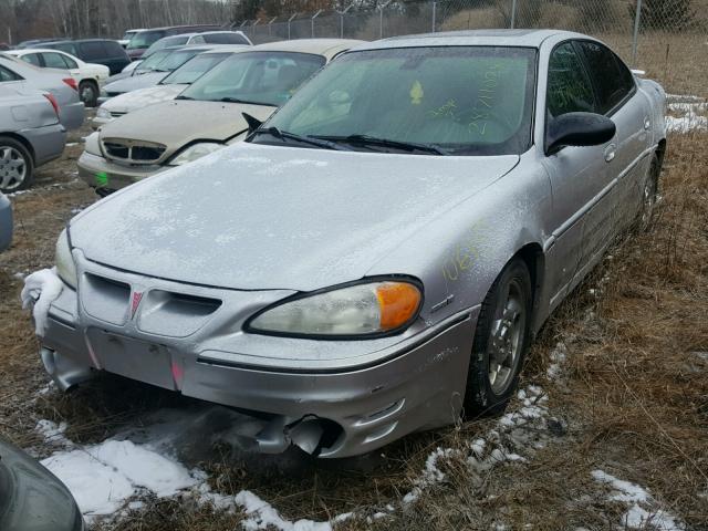 1G2NW52E43C203457 - 2003 PONTIAC GRAND AM G SILVER photo 1