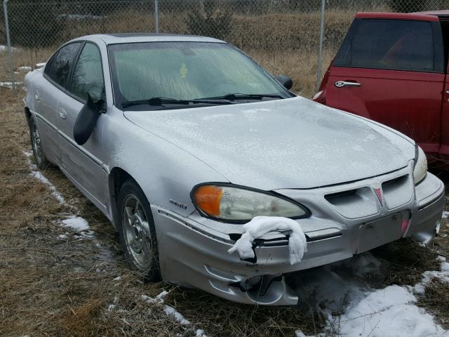 1G2NW52E43C203457 - 2003 PONTIAC GRAND AM G SILVER photo 2