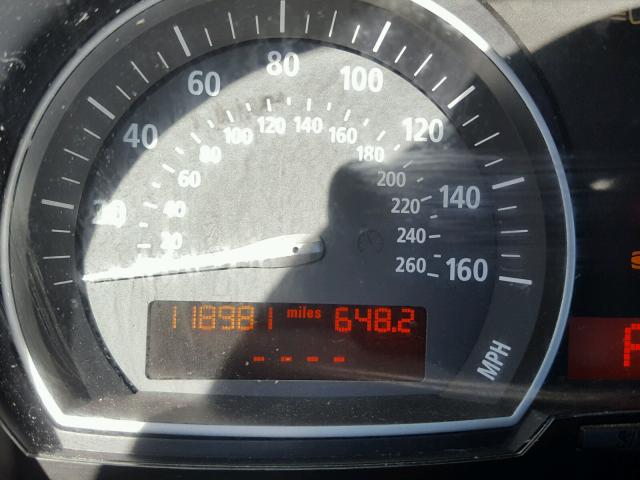 WBXPC93438WJ14207 - 2008 BMW X3 3.0SI GRAY photo 8