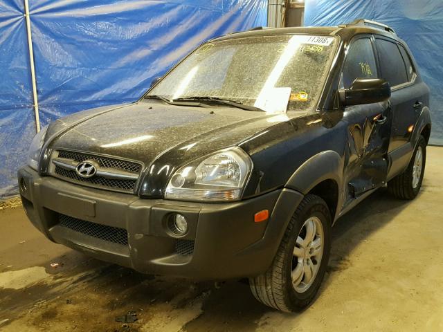 KM8JN72DX8U839197 - 2008 HYUNDAI TUCSON SE BLACK photo 2