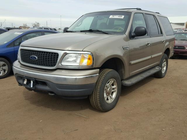 1FMPU16L32LA76674 - 2002 FORD EXPEDITION GOLD photo 2