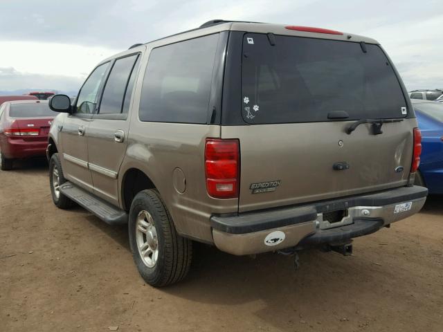 1FMPU16L32LA76674 - 2002 FORD EXPEDITION GOLD photo 3