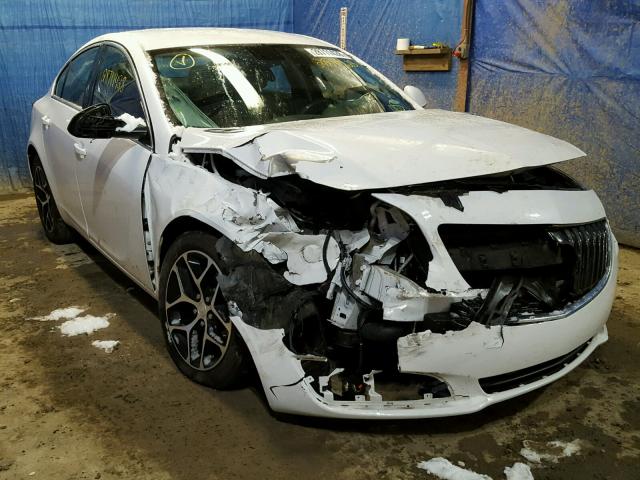 2G4GL5EX6H9106569 - 2017 BUICK REGAL SPOR WHITE photo 1