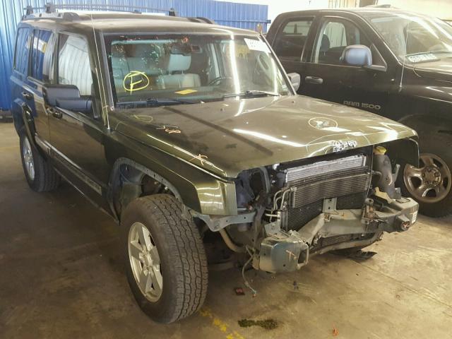 1J8HG58266C252014 - 2006 JEEP COMMANDER GREEN photo 1