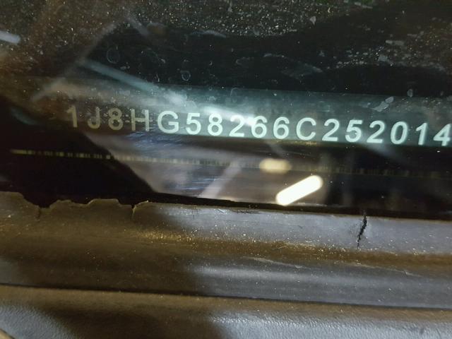 1J8HG58266C252014 - 2006 JEEP COMMANDER GREEN photo 10