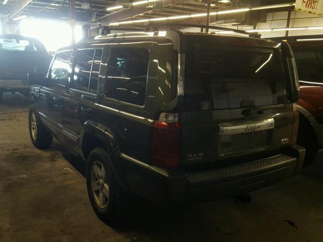 1J8HG58266C252014 - 2006 JEEP COMMANDER GREEN photo 3