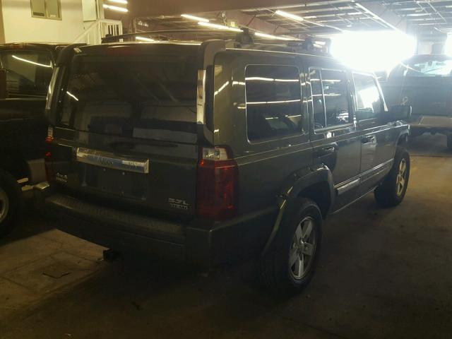 1J8HG58266C252014 - 2006 JEEP COMMANDER GREEN photo 4