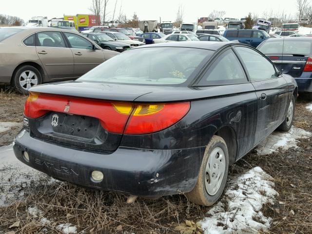 1G8ZP12881Z269768 - 2001 SATURN SC1 BLACK photo 4