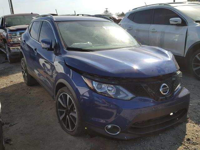 JN1BJ1CP5HW002052 - 2017 NISSAN ROGUE SPOR BLUE photo 1