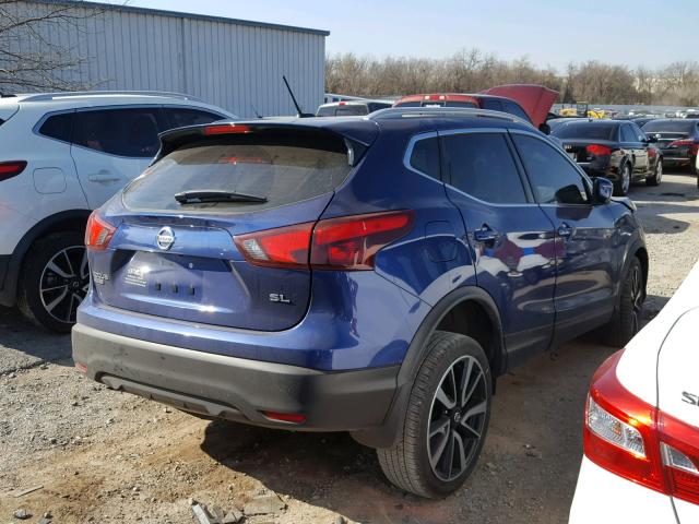 JN1BJ1CP5HW002052 - 2017 NISSAN ROGUE SPOR BLUE photo 4