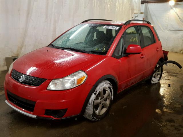 JS2YB413X85109941 - 2008 SUZUKI SX4 BASE RED photo 2