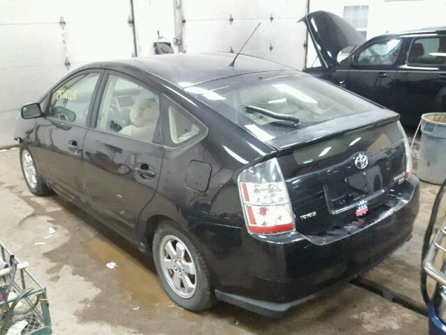 JTDKB20U650128686 - 2005 TOYOTA PRIUS BLACK photo 3