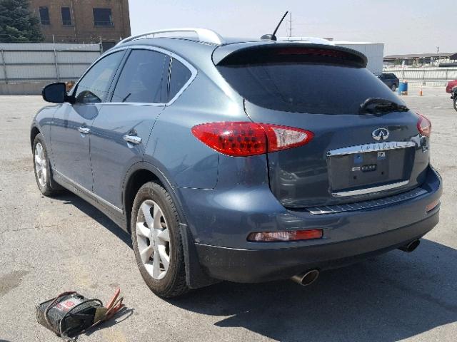 JNKAJ09FX9M950539 - 2009 INFINITI EX35 BASE GRAY photo 3