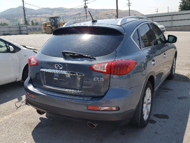 JNKAJ09FX9M950539 - 2009 INFINITI EX35 BASE GRAY photo 4