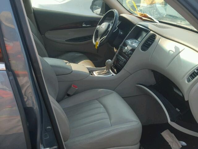 JNKAJ09FX9M950539 - 2009 INFINITI EX35 BASE GRAY photo 5