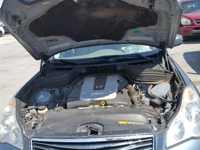 JNKAJ09FX9M950539 - 2009 INFINITI EX35 BASE GRAY photo 7