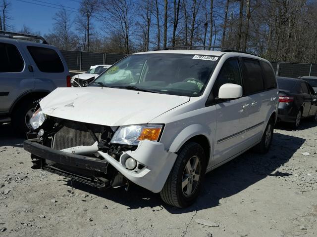 1D8HN54P48B176530 - 2008 DODGE GRAND CARA WHITE photo 2